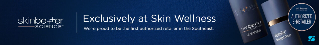 Skinbetter Science skincare products banner - Exclusively at Skin Wellness, authorized e-retailer in Birmingham, AL